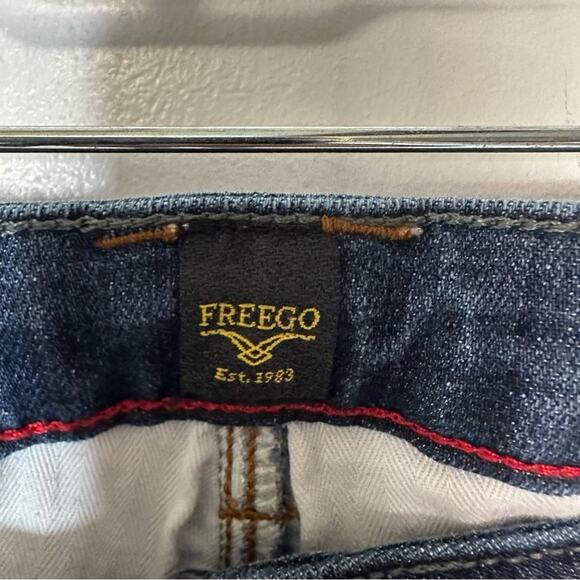 Freego women’s‎ jeans size 34 low jegging slim - Picture 5 of 13